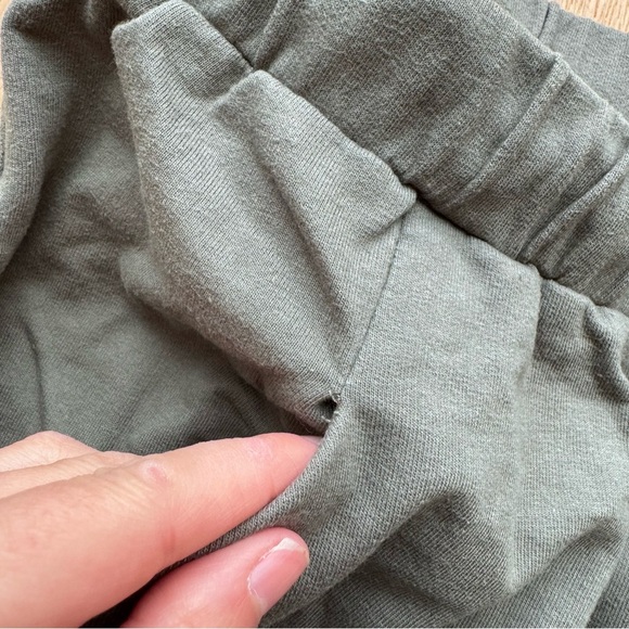 OAK + FORT SAGE GREEN LOUNGE PANTS - XS - Picture 16 of 17